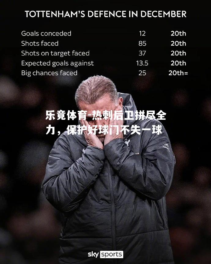 热刺后卫拼尽全力，保护好球门不失一球